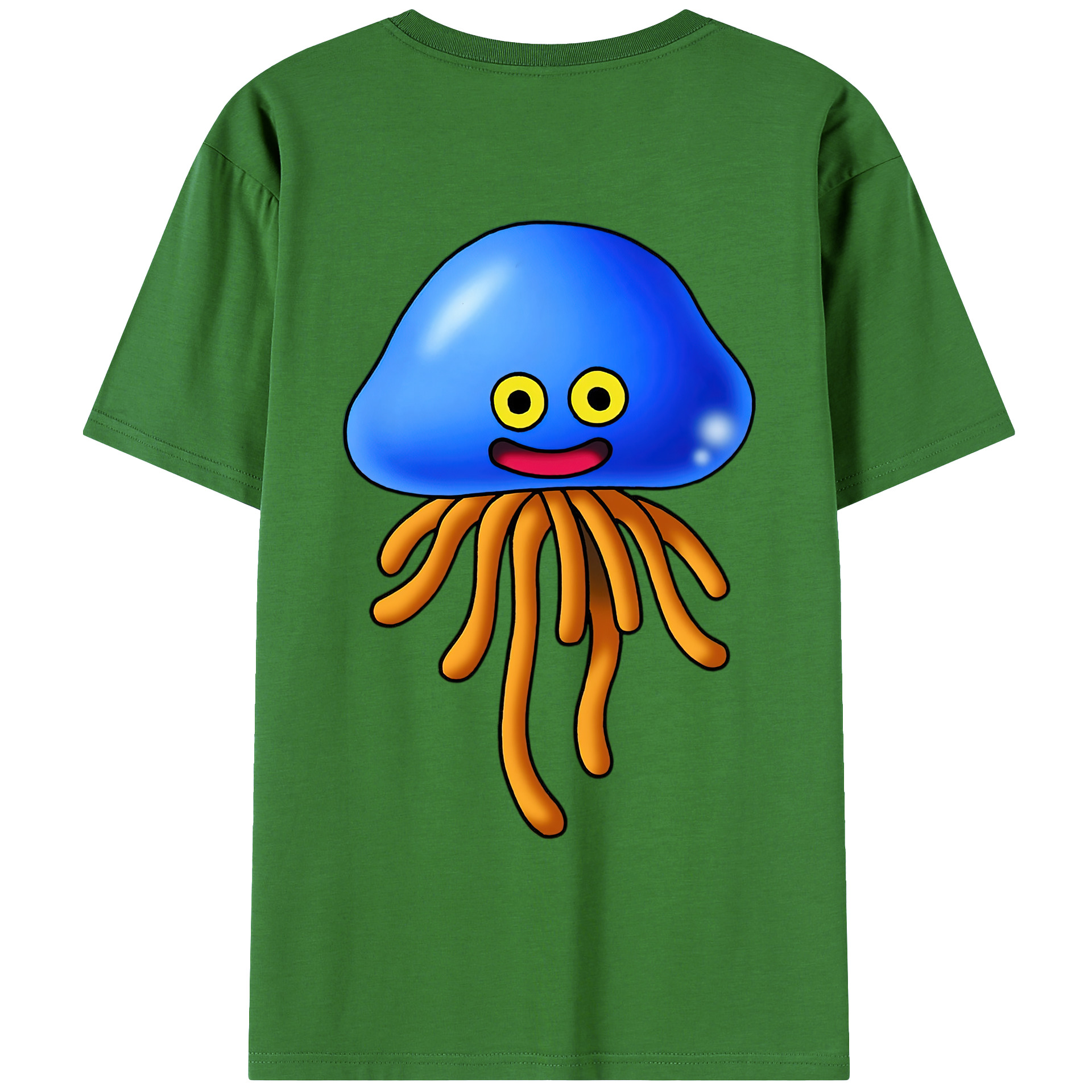 （画像用） ドラゴンクエスト Doragon Kuesuto Dragon Quest レディース半袖Tシャツ(バックプリント)